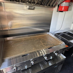 Massive High-Gloss Black Enclosed Food Trailer - Dual Axle