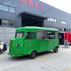 16ft Retro Citroen Style Food Van for Mobile Coffee & Catering