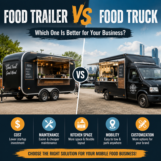 Food Trailer vs Food Truck: Which One Is Better for Your Business?
