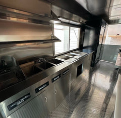 Custom Wrapped Food Truck [16.4ft] - Fully Equipped Mobile Kitchen for Catering