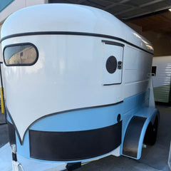 Converted Horse Trailer Food Truck | Mobile Coffee & Prosecco Bar Van