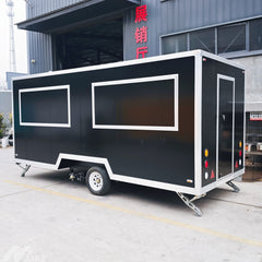 Large Mobile Food Trailer Catering Concession Truck Multi Serving Window