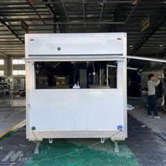Custom Mobile Kitchen Food Trailer with Large Branding Space for Food Business Startups
