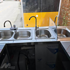 Luxury Capsule Food Trailer with Panoramic Glass Front for Coffee, Desserts and Premium Mobile Catering