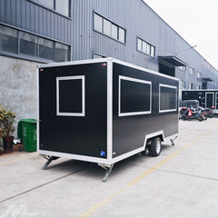 Large Mobile Food Trailer Catering Concession Truck Multi Serving Window
