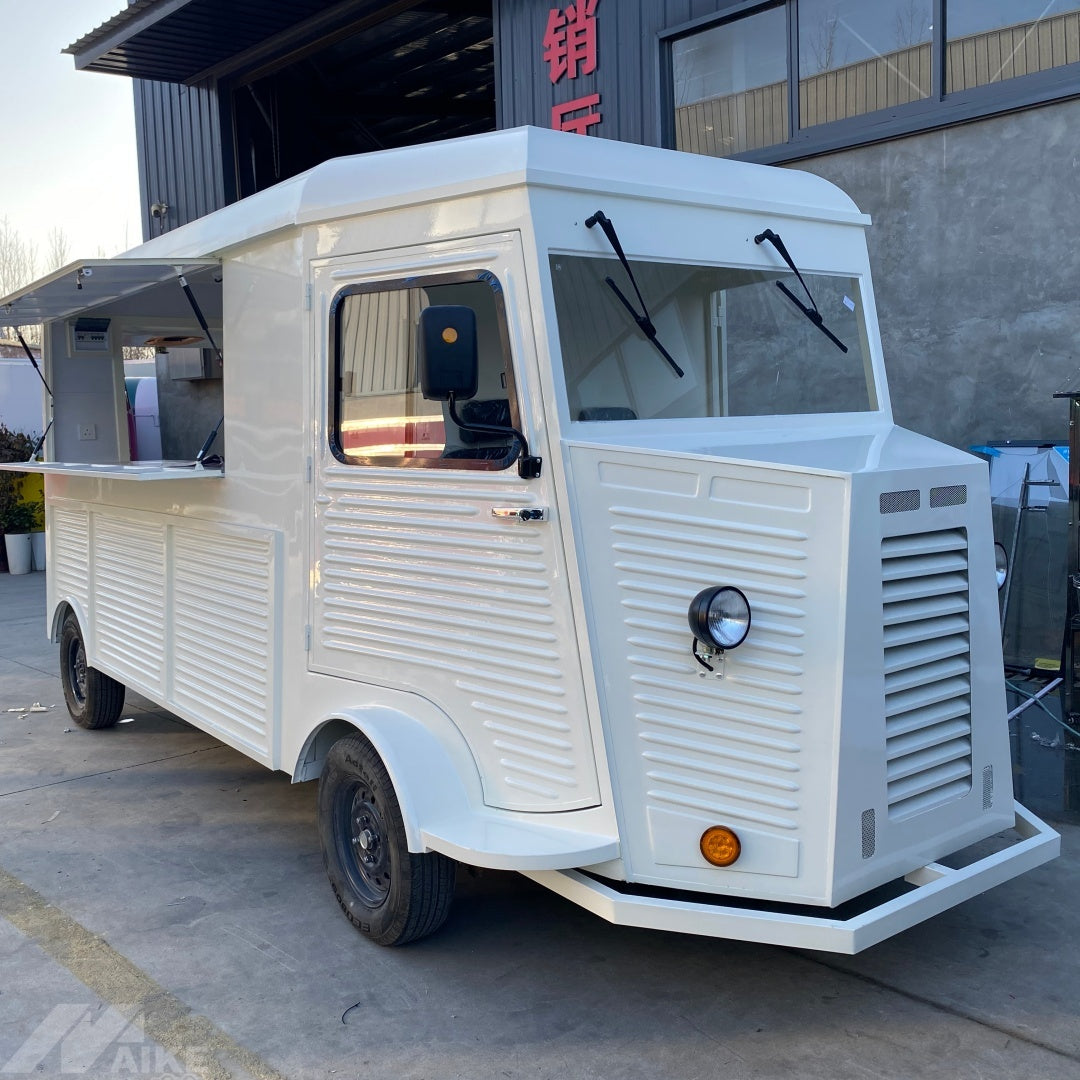 Vintage Mobile Food Truck Trailer Coffee Ice Cream Street Food Catering