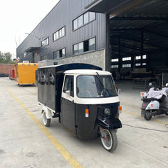 Ape Style Tricycle Food Cart - Mobile Espresso Van
