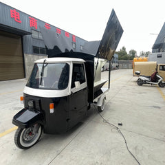 Ape Style Tricycle Food Cart - Mobile Espresso Van